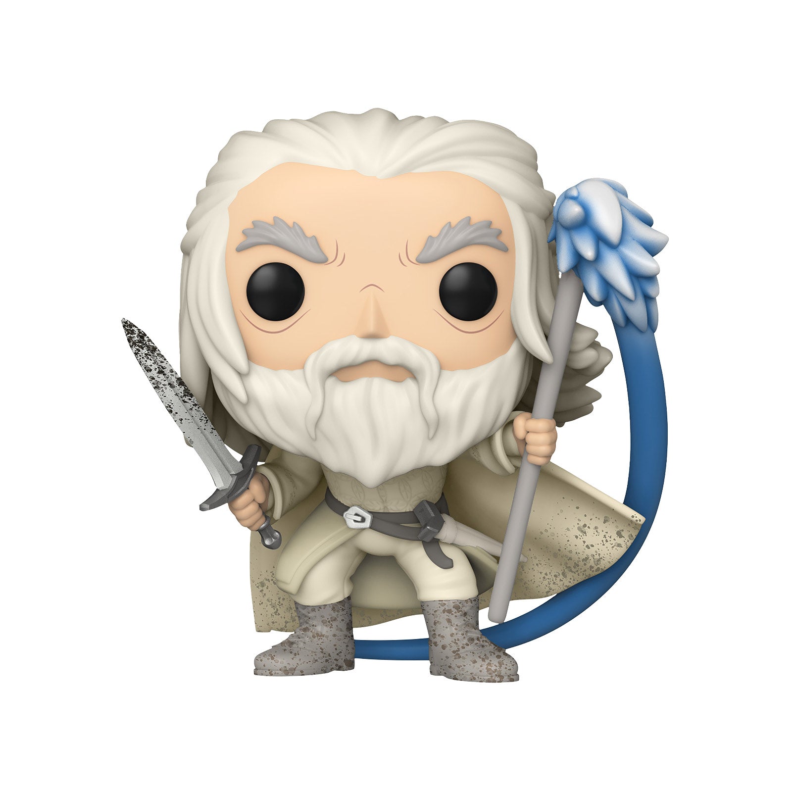 Image produit Le Seigneur des Anneaux - Gandalf avec Bâton Lumineux dans l'Obscurité Figurine Funko Pop