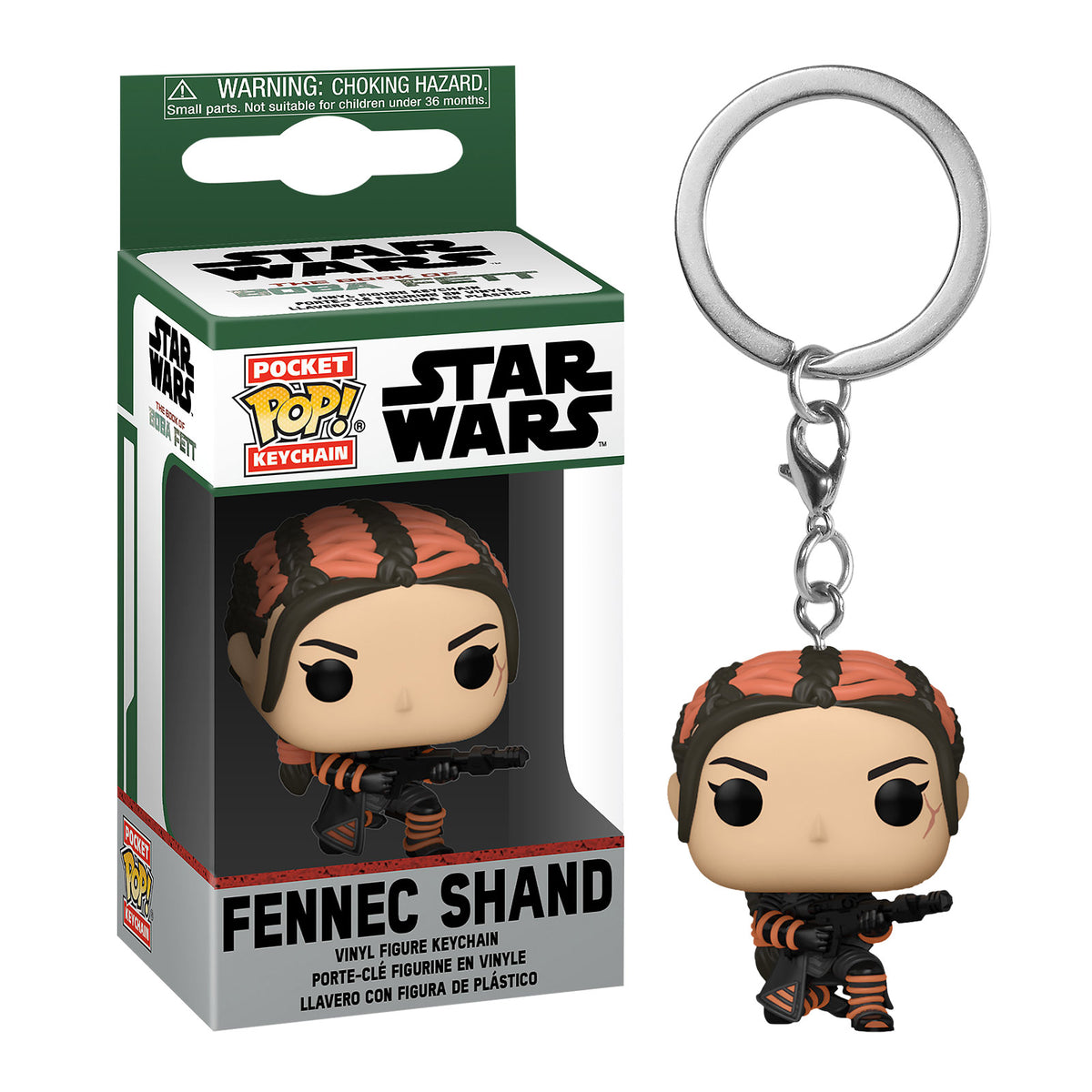 Image produit Porte-clés Funko Pop Fennec Shand - Star Wars Le Livre de Boba Fett