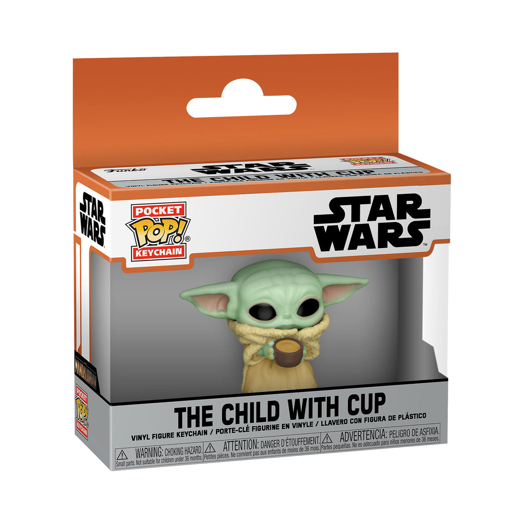 Image produit Grogu avec tasse Funko Pop Porte-clés - Star Wars The Mandalorian