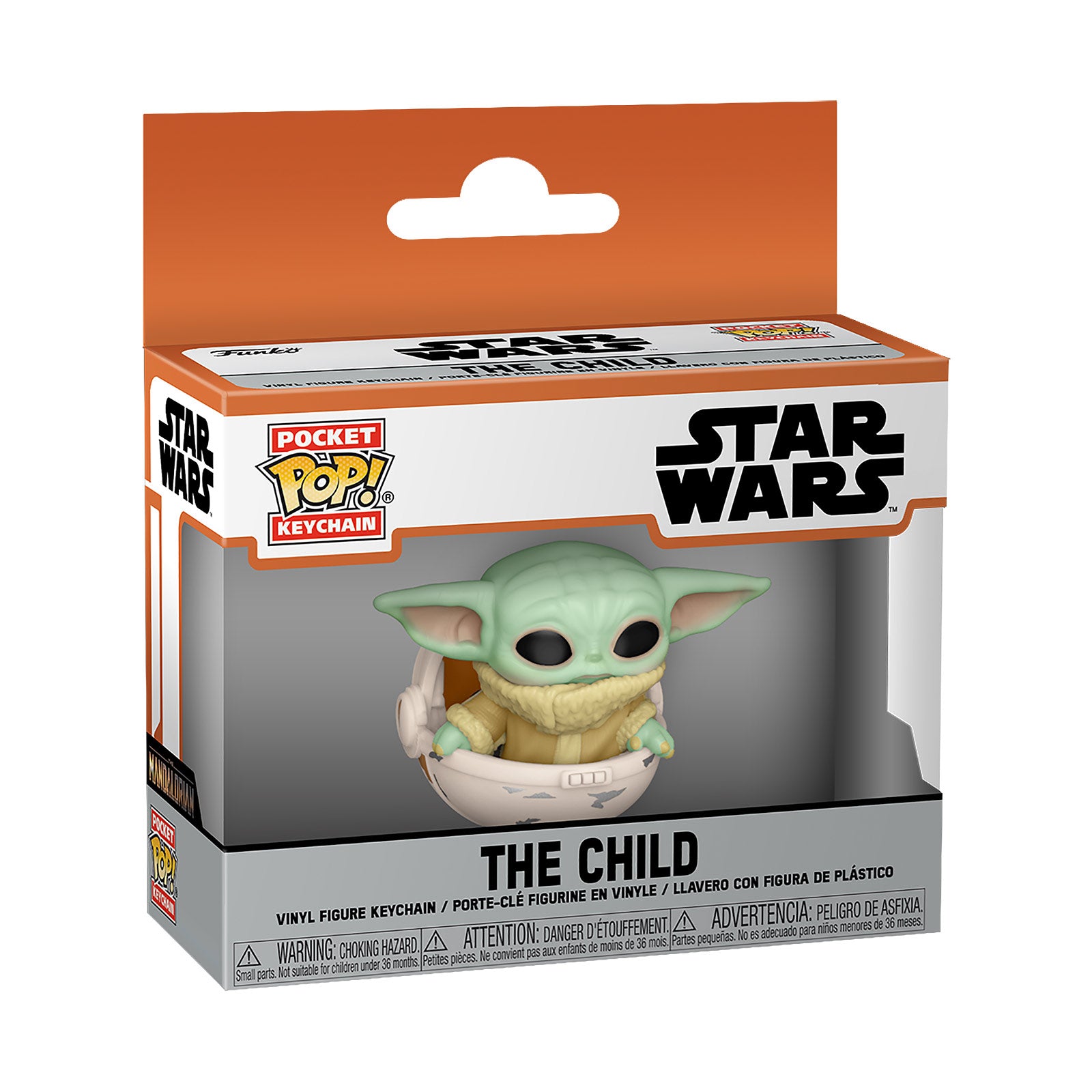 Product image Grogu in Cradle Funko Pop Keychain - Star Wars The Mandalorian