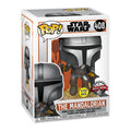 Image produit Mando Glow in the Dark Figurine Bobblehead Funko Pop - Star Wars The Mandalorian