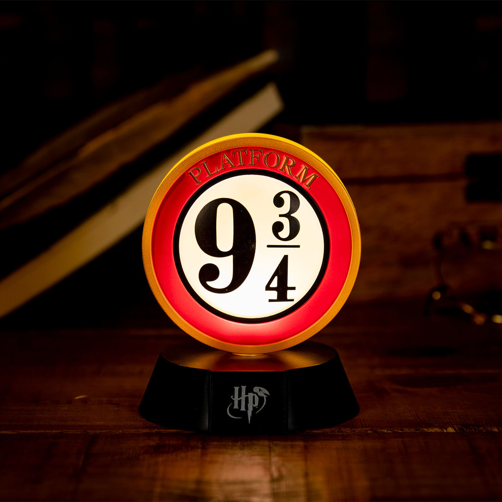 Image produit Harry Potter - Plateforme 9 3/4 Icons 3D Lampe de Table