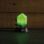 Image produit Zelda - Lampe de table 3D Icônes Rubis Vert