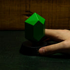Image produit Zelda - Lampe de table 3D Icônes Rubis Vert