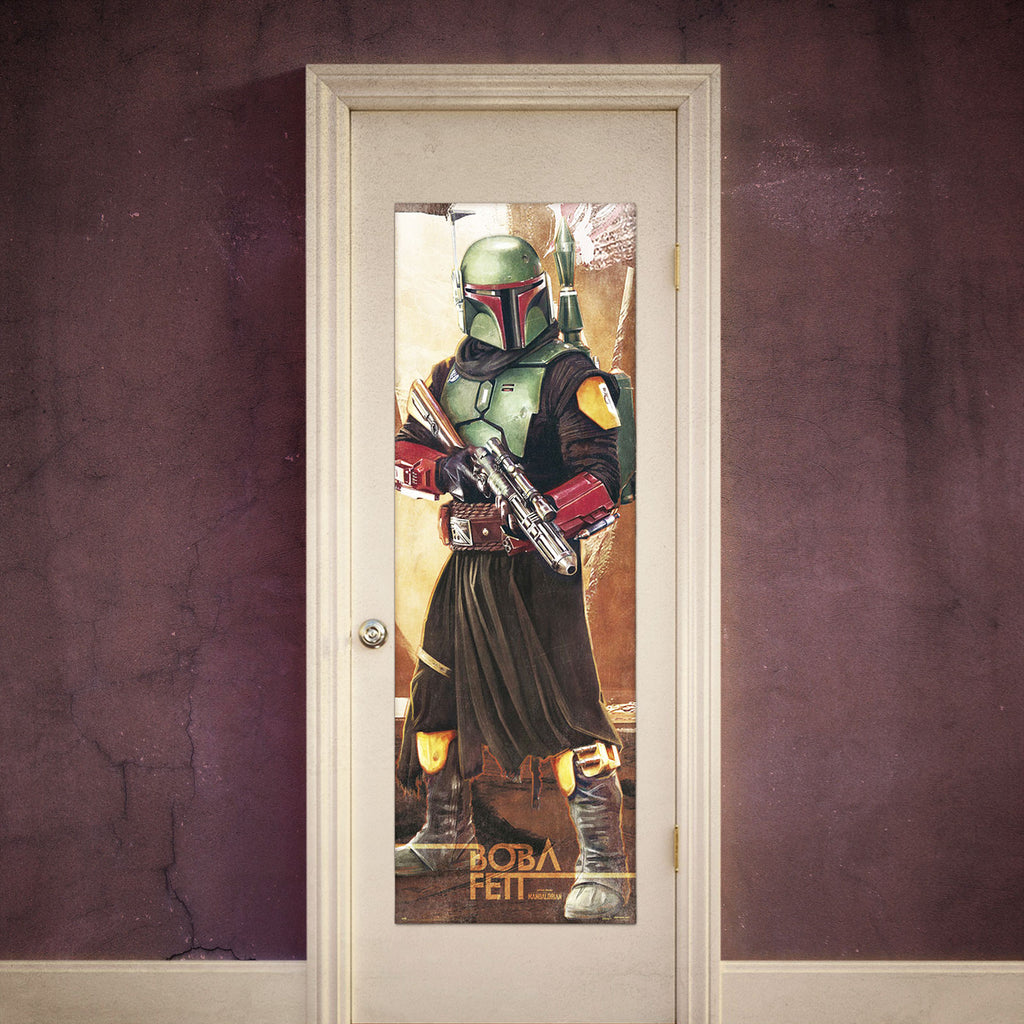 Image produit Poster de porte Boba Fett - Star Wars