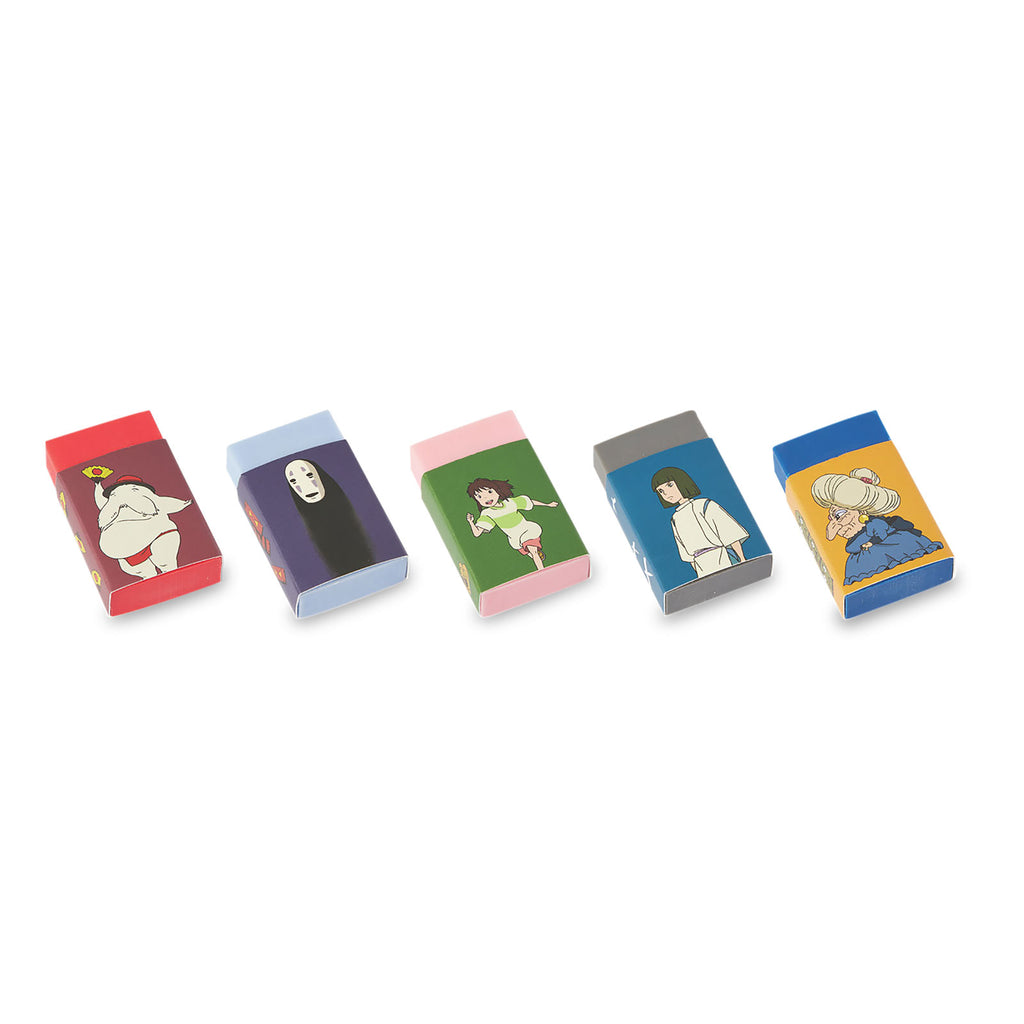 Image produit Le voyage de Chihiro - Gomme 5 set