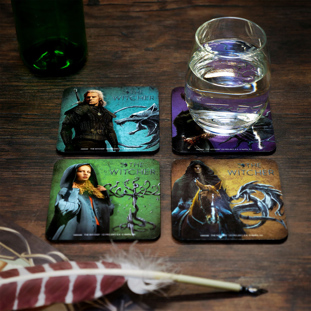Image produit Witcher - Sous-verres légendaires set de 4