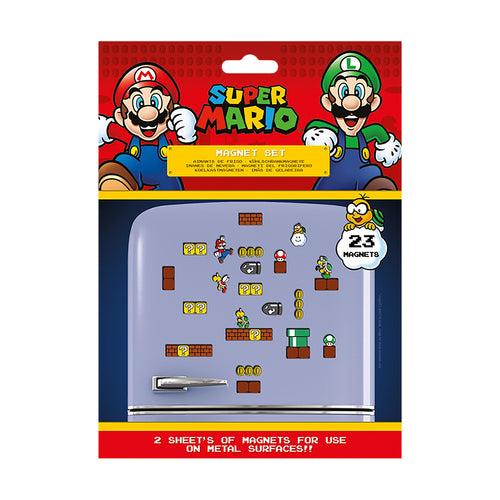 Image produit Super Mario - Set de Magnets Royaume Champignon