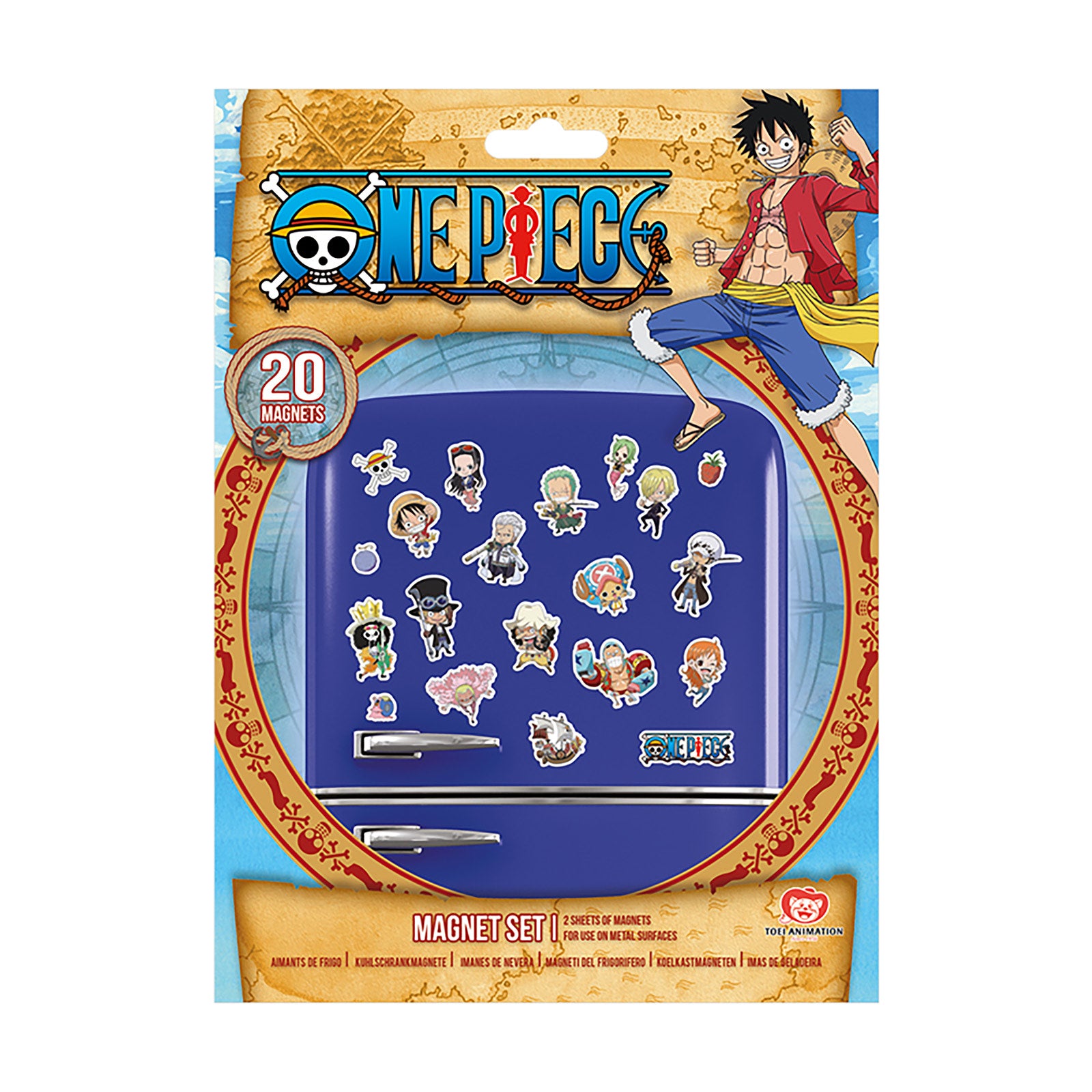 Image produit One Piece - Set de Magnets Chibi