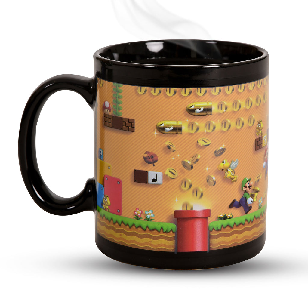 Image produit Super Mario - Tasse Thermoréactive Coins