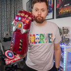 Image produit Marvel - Logo Comic Heroes T-Shirt gris