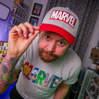 Image produit Marvel - Logo Comic Heroes T-Shirt gris
