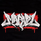 Image produit Marvel - T-shirt Graffiti Logo noir