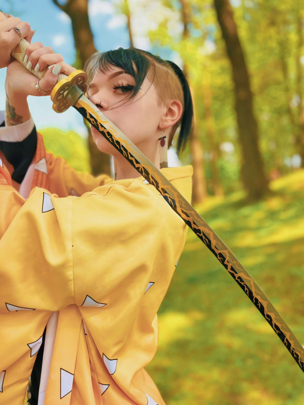 Image produit Demon Slayer - Réplique de l'épée Nichirin de Zenitsu Agatsuma