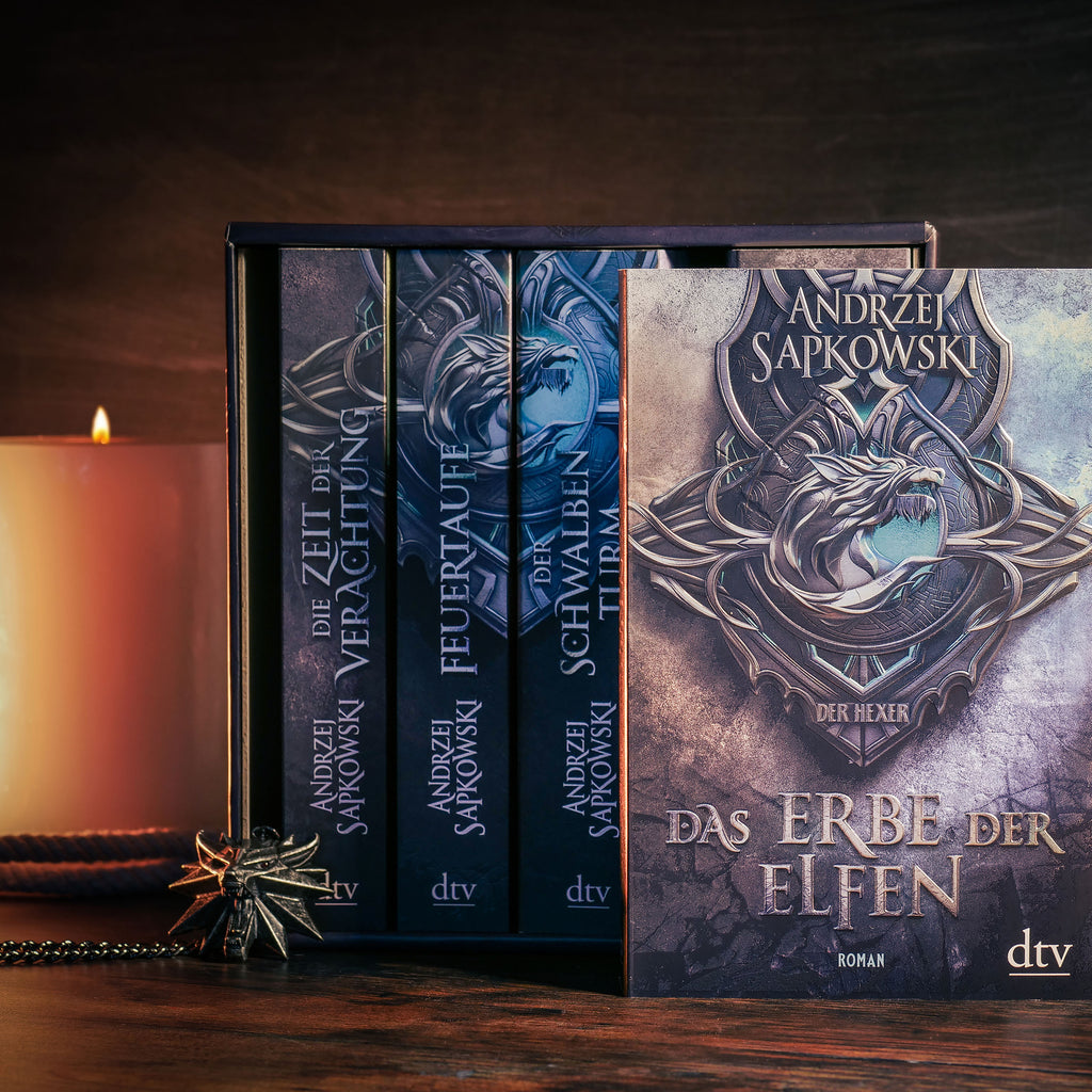 Image produit Les 5 volumes de la saga du Sorceleur dans un coffret