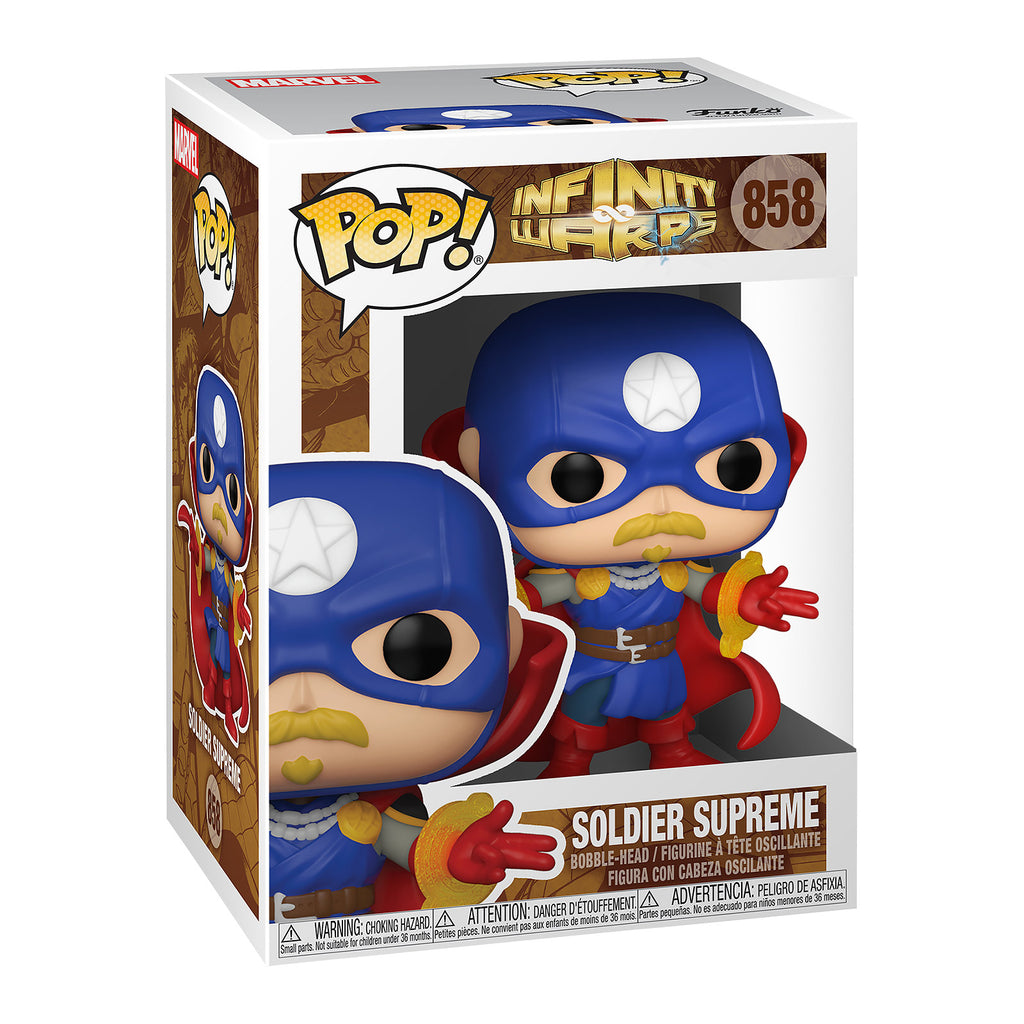 Image produit Captain America - Figurine Funko Pop Soldat Suprême
