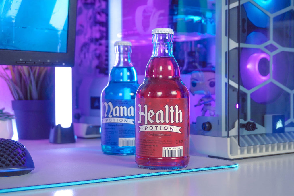 Product image Health Potion Bottle Raspberry Effervescent - Pack of 6