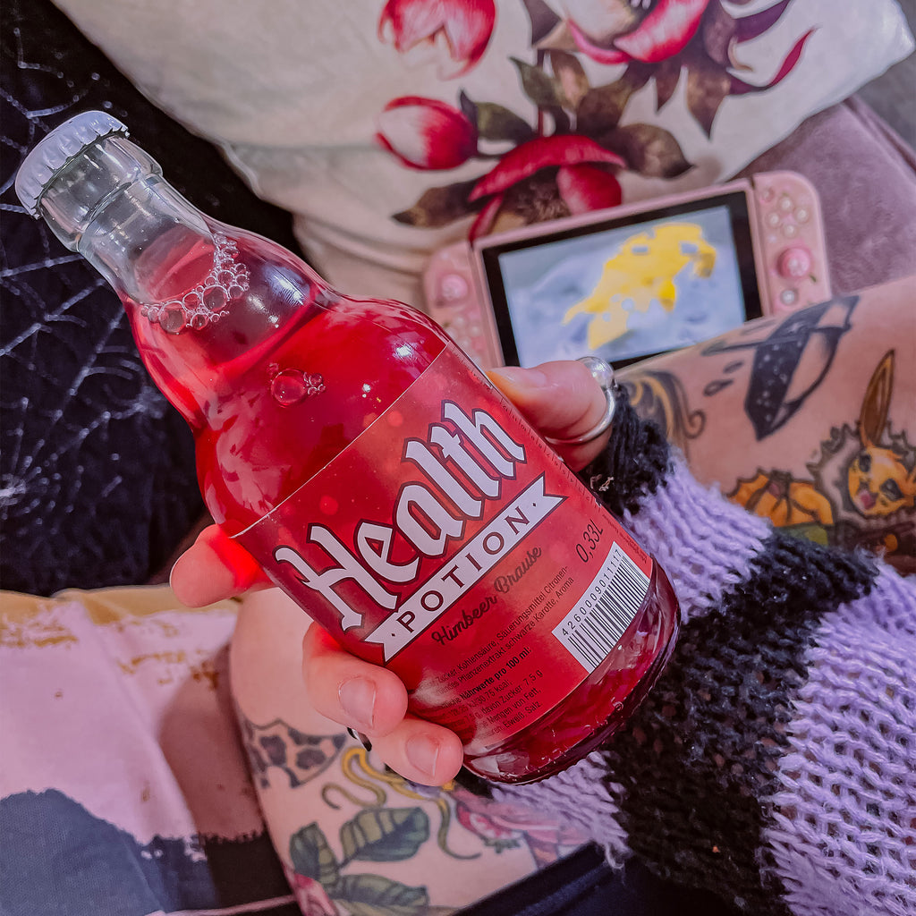 Product image Health Potion Bottle Raspberry Effervescent - Pack of 6