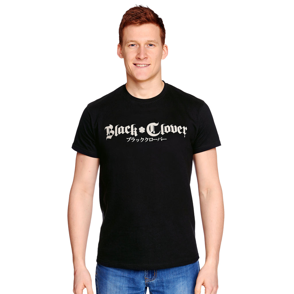 Image produit Black Clover - T-shirt noir symbole Taureau Noir
