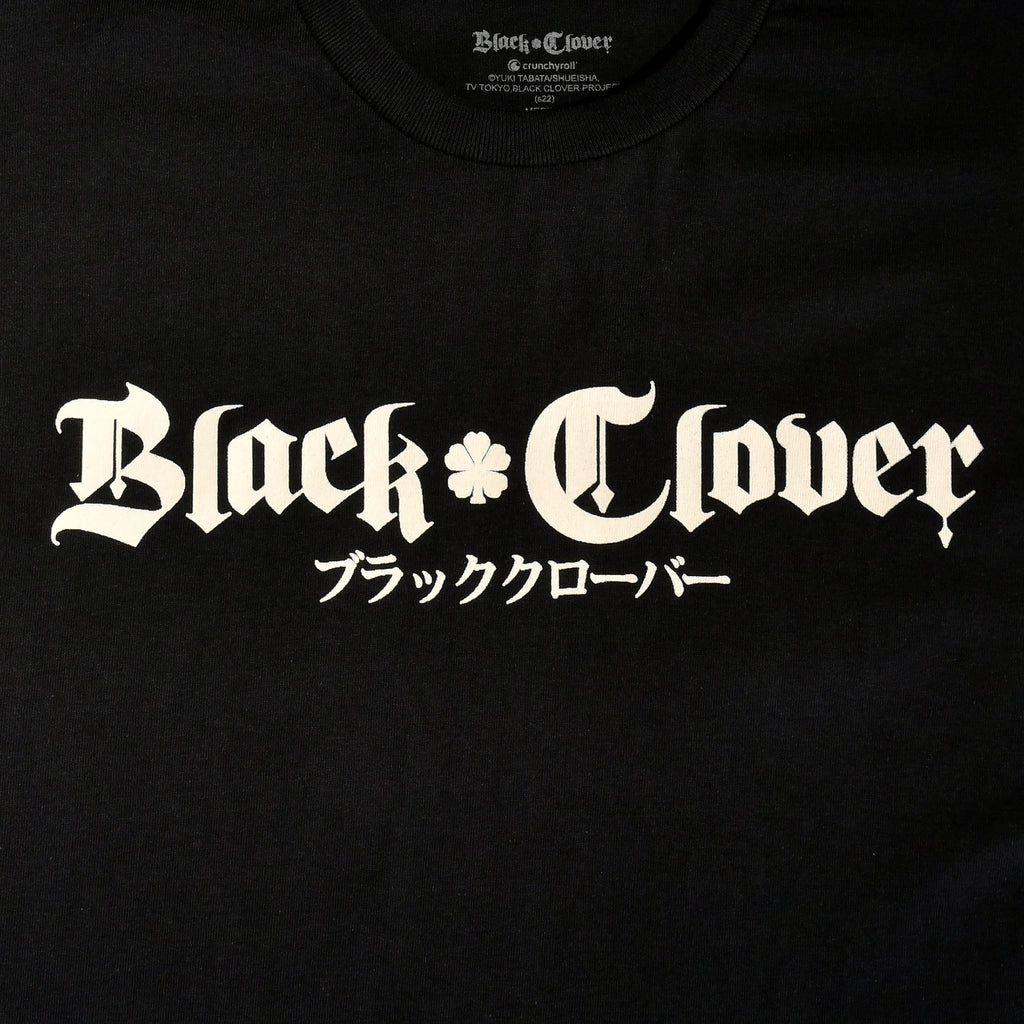 Image produit Black Clover - T-shirt noir symbole Taureau Noir