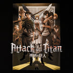 Image produit Attack on Titan - T-Shirt Groupe noir