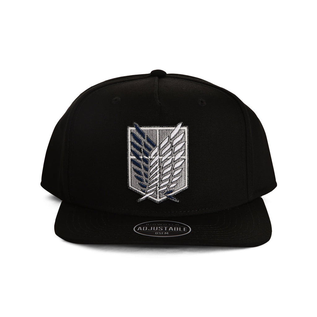 Image produit Attack on Titan - Casquette Snapback Survey Corps noire