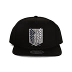 Image produit Attack on Titan - Casquette Snapback Survey Corps noire