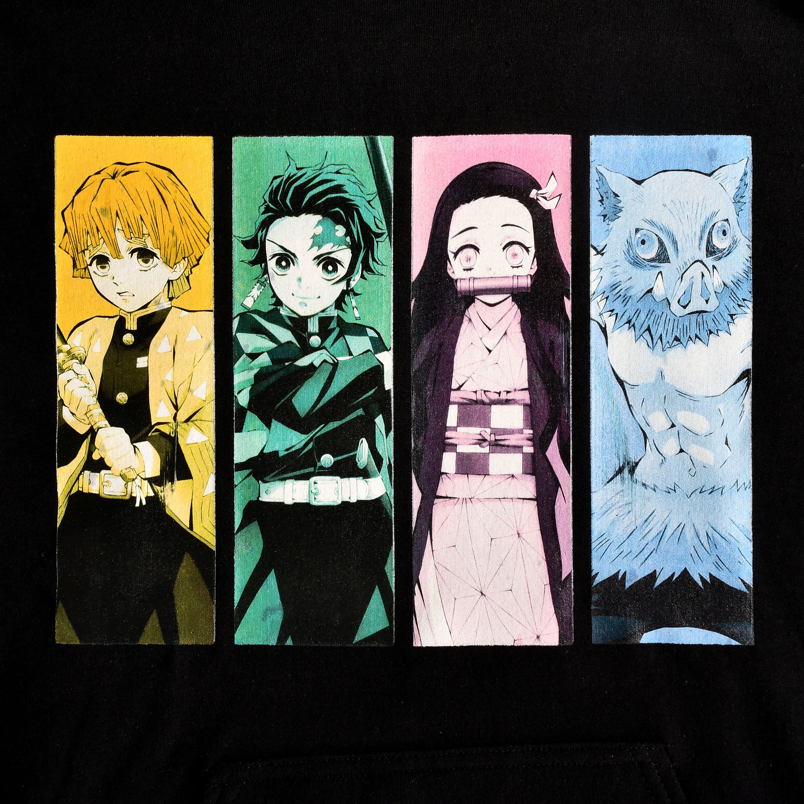 Image produit Demon Slayer - Sweat à capuche noir