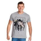 Image produit Attack on Titan - T-Shirt Groupe gris