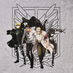 Image produit Attack on Titan - T-Shirt Groupe gris