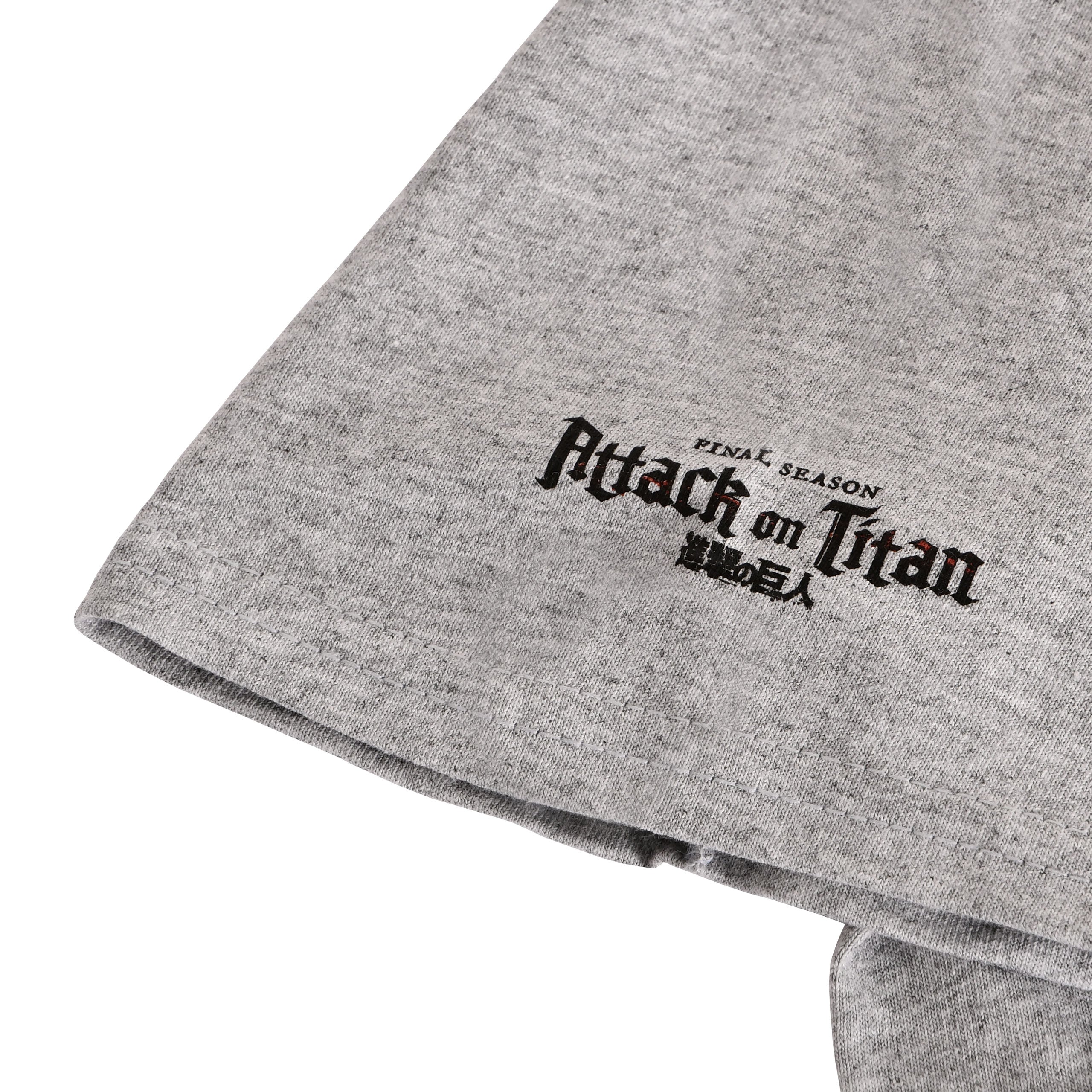 Image produit Attack on Titan - T-Shirt Groupe gris
