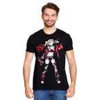 Image produit Harley Quinn - T-shirt marteau noir