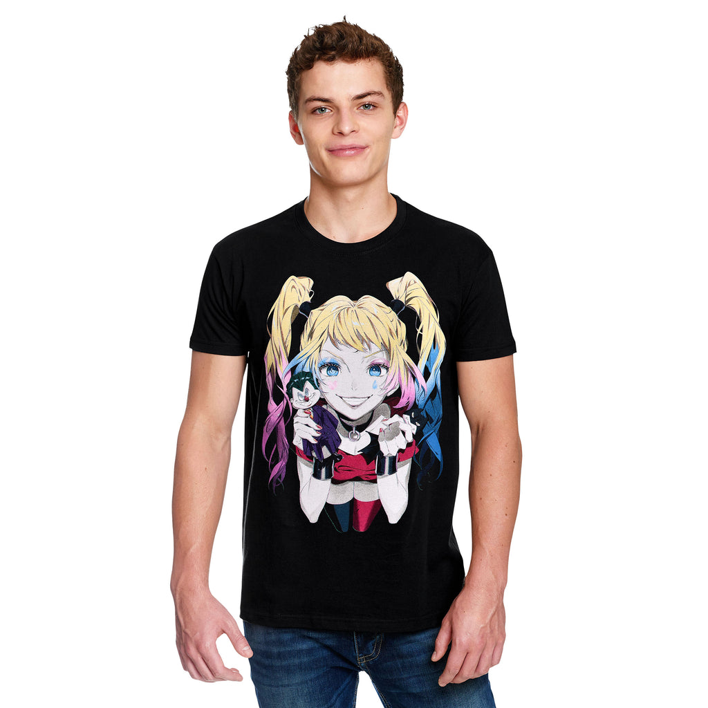 Image produit Harley Quinn - T-shirt Puppets noir
