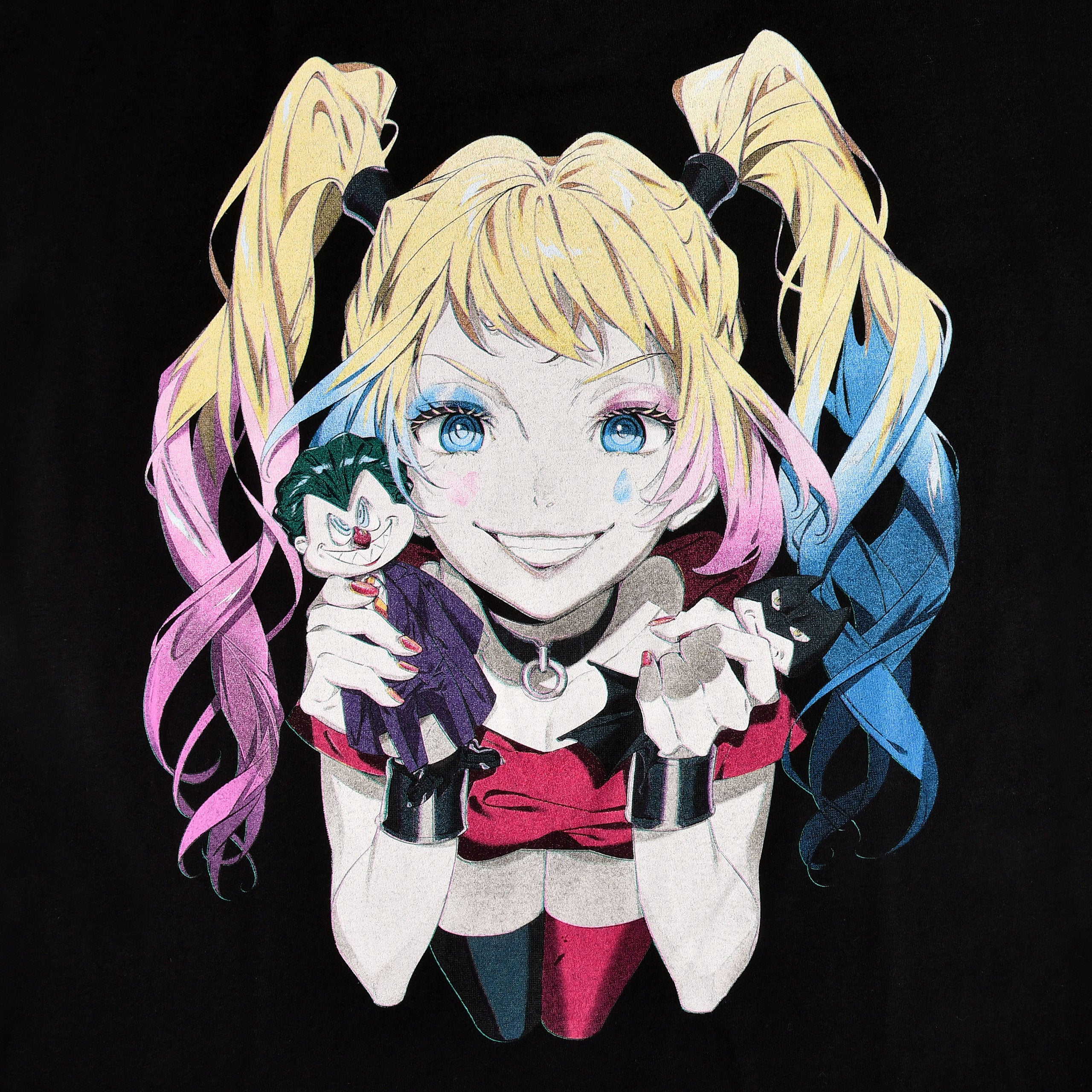 Image produit Harley Quinn - T-shirt Puppets noir