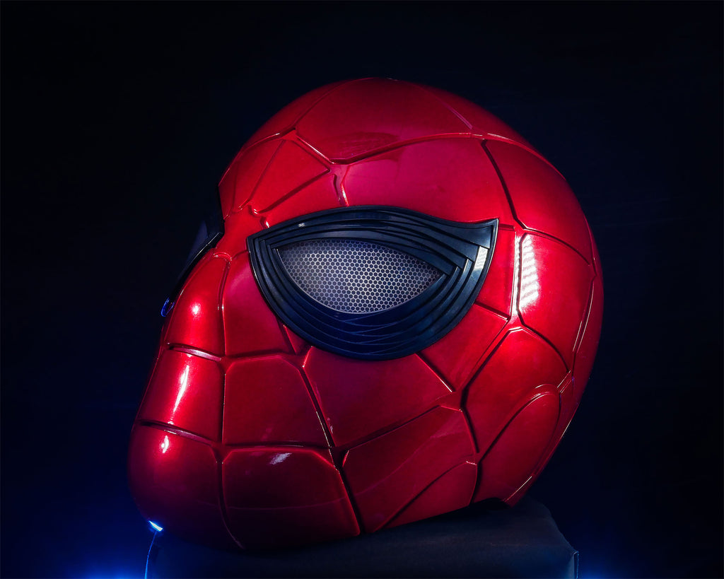 Image produit Spider-Man - Réplique du casque Iron Spider avec effets lumineux