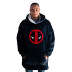 Image produit Deadpool - Logo Oversize Pull Doudou noir