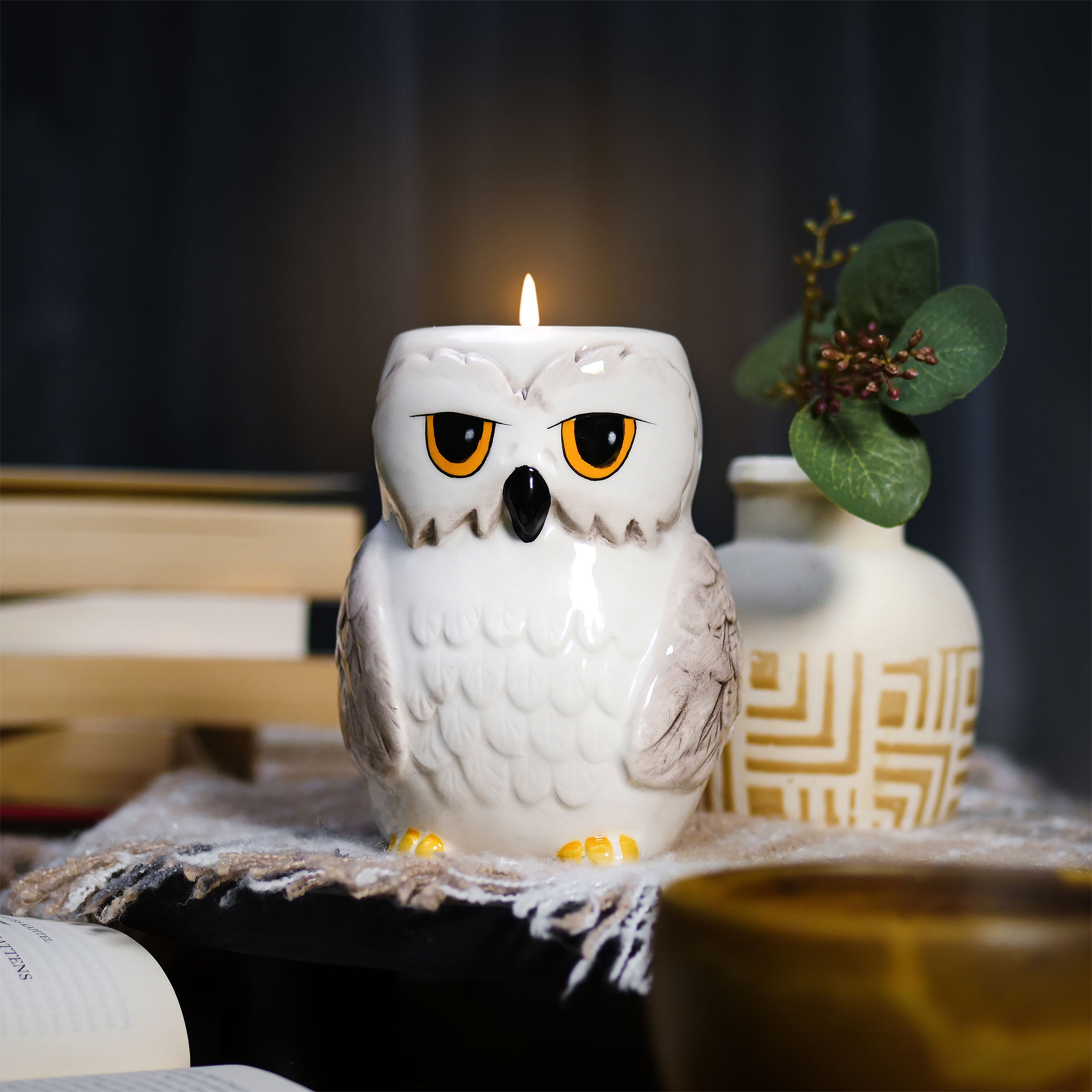 Image produit Porte-bougie Hedwig - Harry Potter
