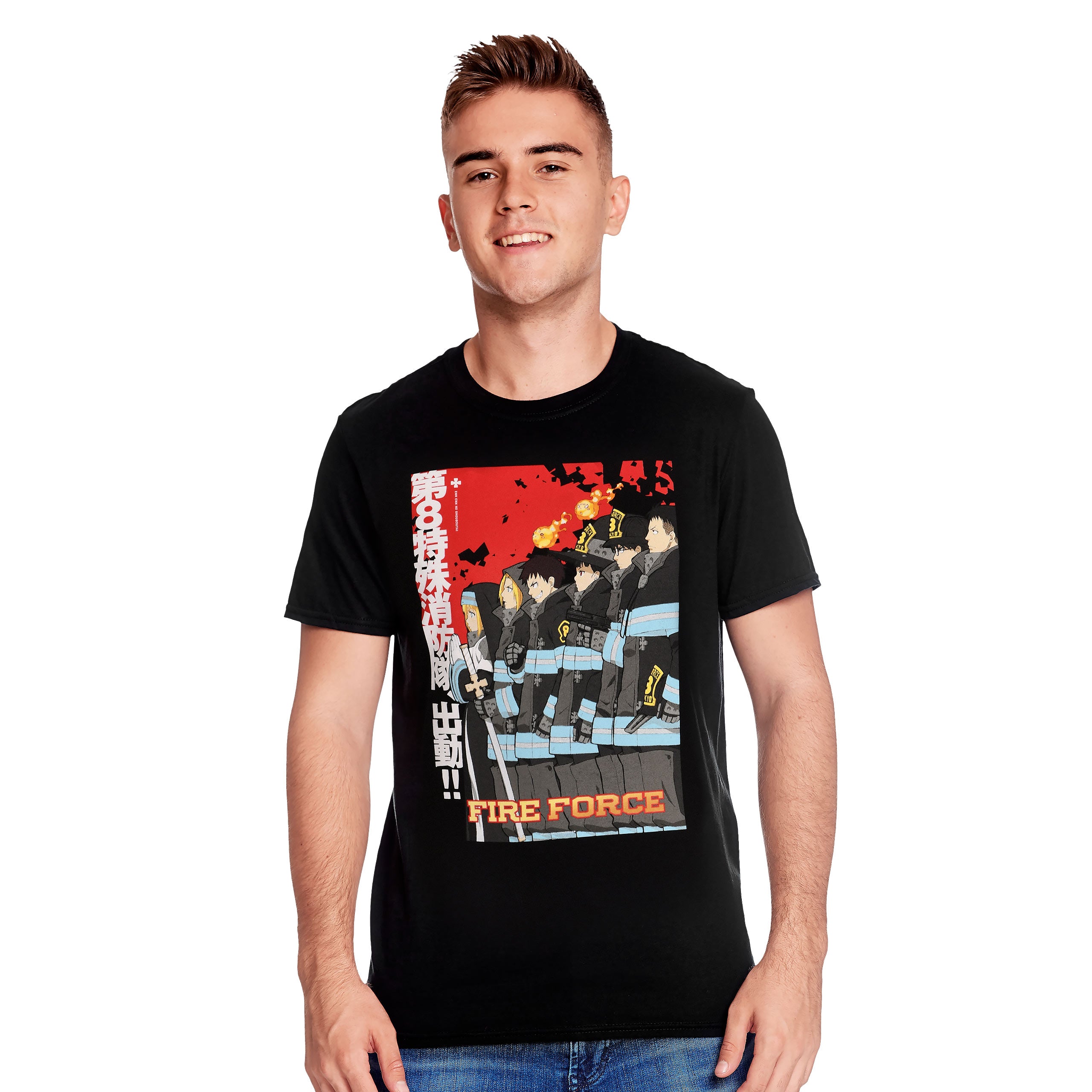 Product image Fire Force - Poster T-Shirt black