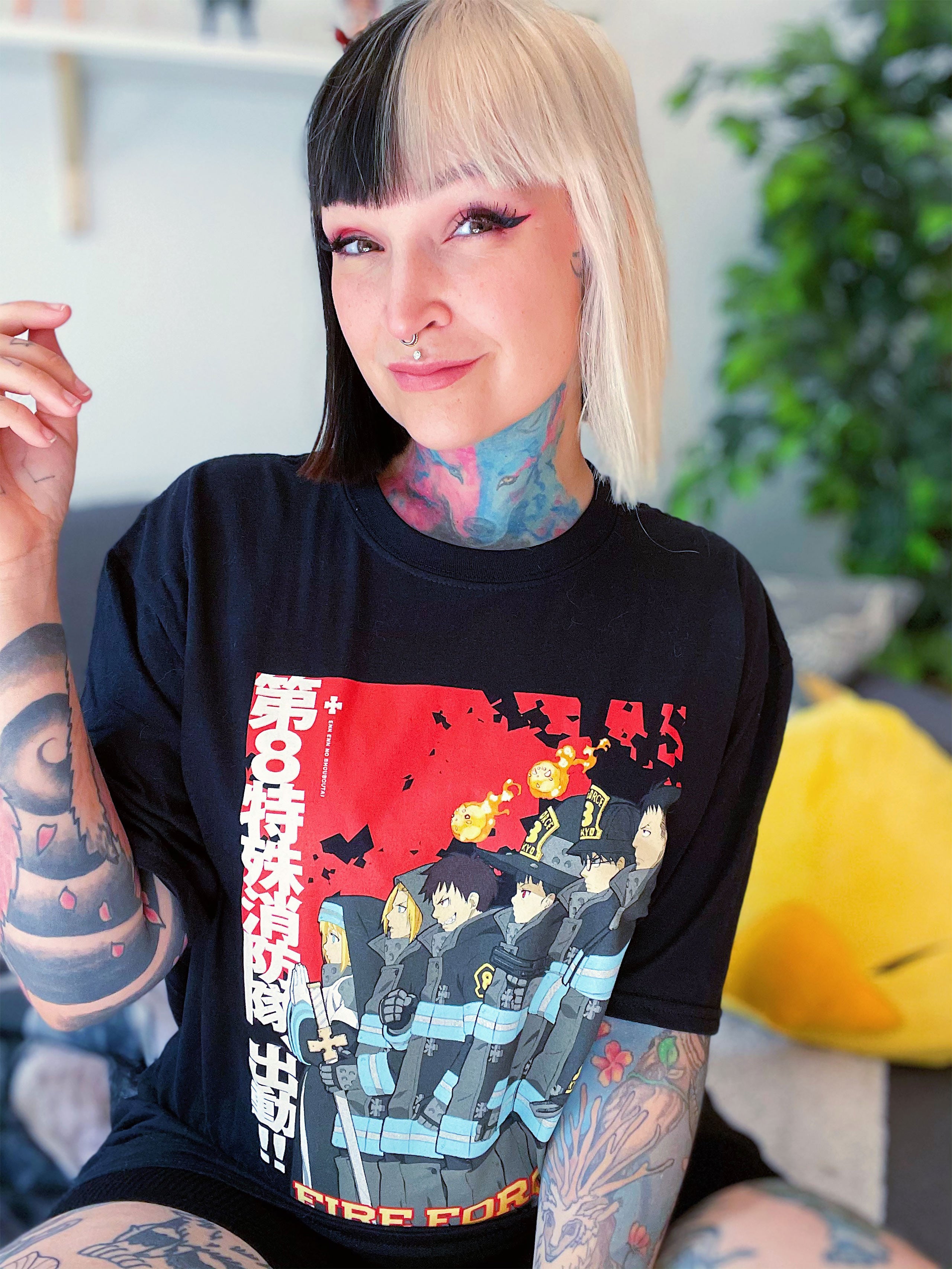 Product image Fire Force - Poster T-Shirt black