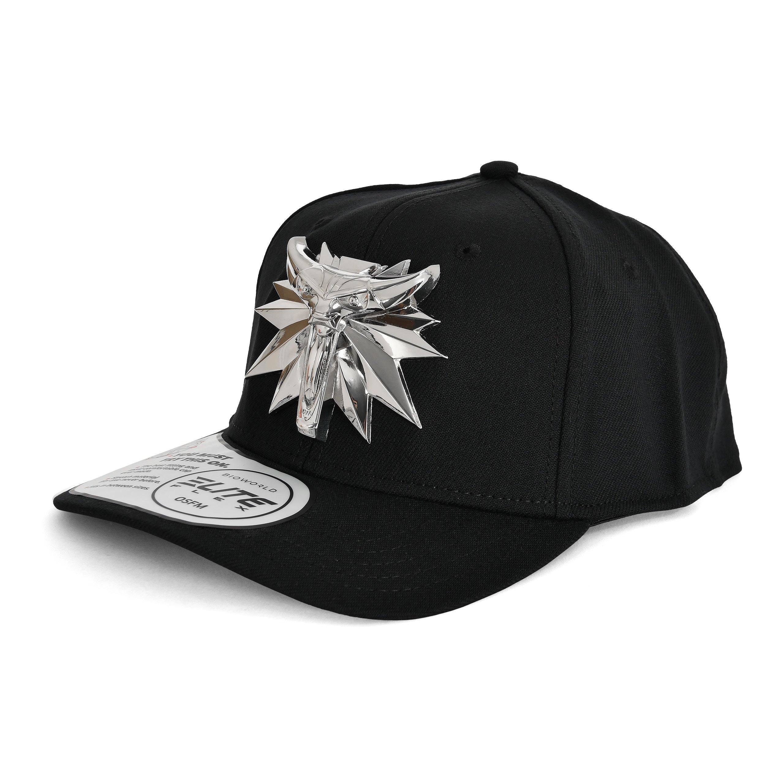 Image produit Witcher - Casquette de baseball médaillon loup noir