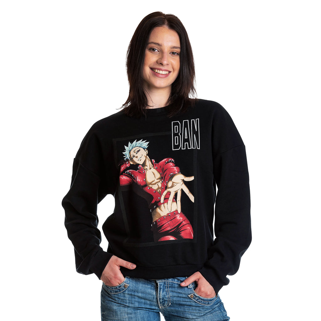 Image produit Seven Deadly Sins - Pull Ban pour femmes noir