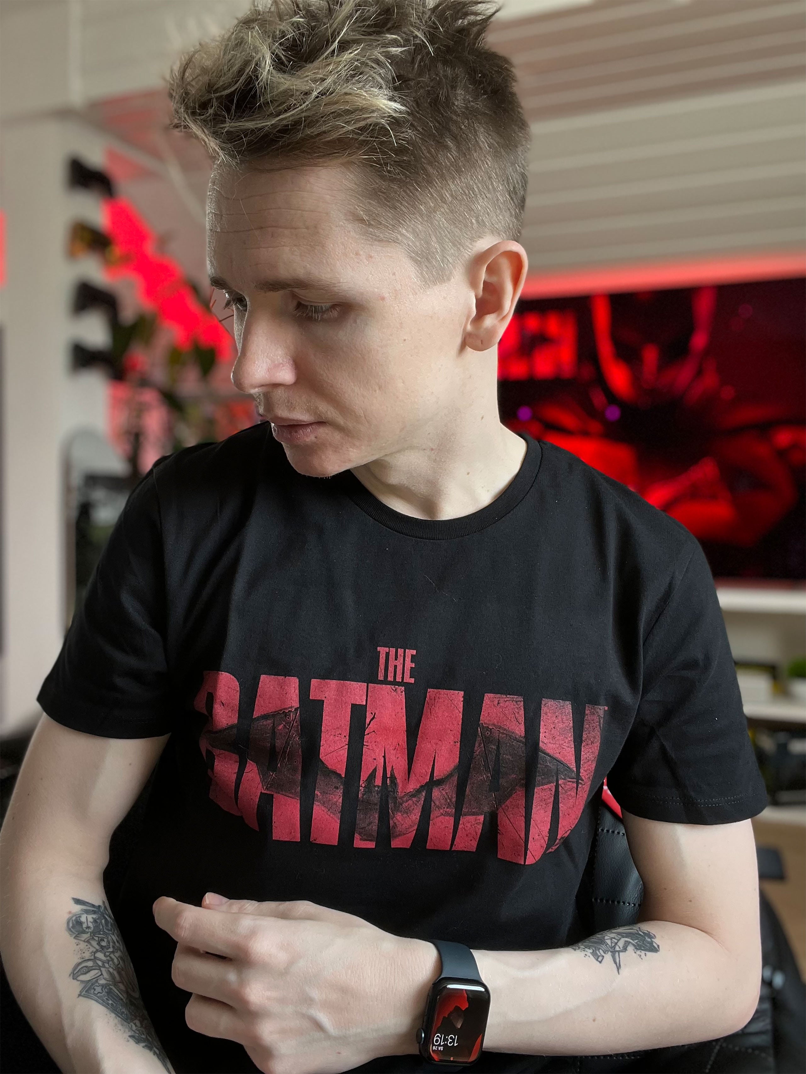 Image produit T-Shirt Logo The Batman Noir