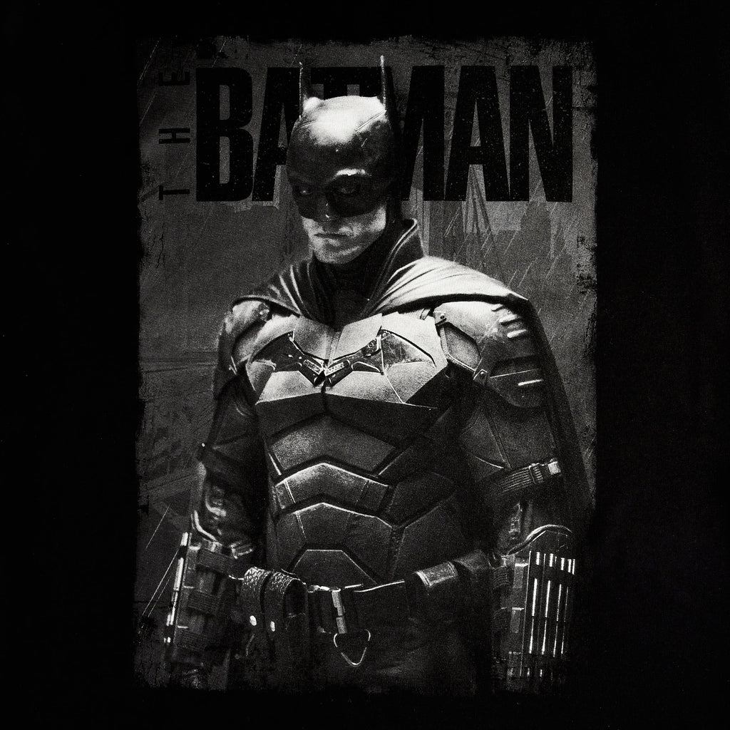 Image produit The Batman - T-Shirt Poster Monochrome Noir