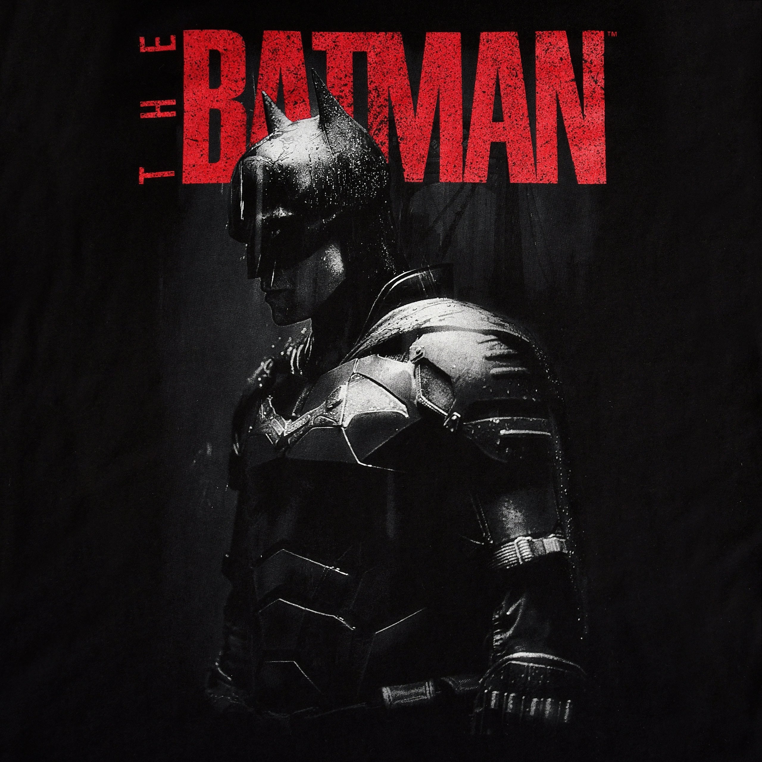 Image produit The Batman - T-Shirt Noir Standing In The Rain