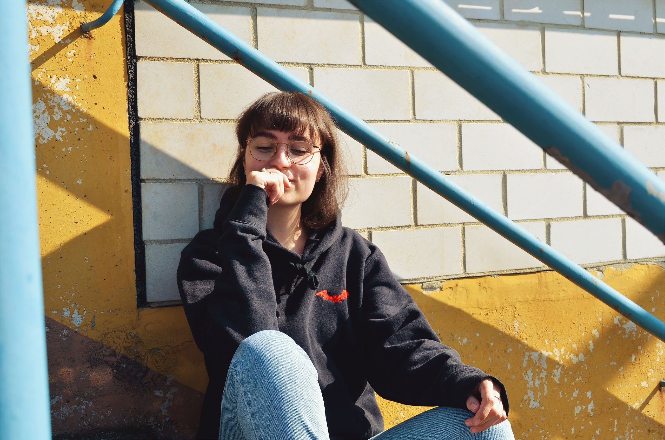 Image produit Le Sweat à Capuche Logo Batman Noir
