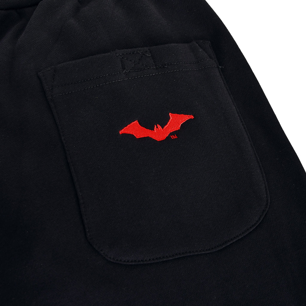 Image produit Le pantalon de survêtement noir avec logo Batman