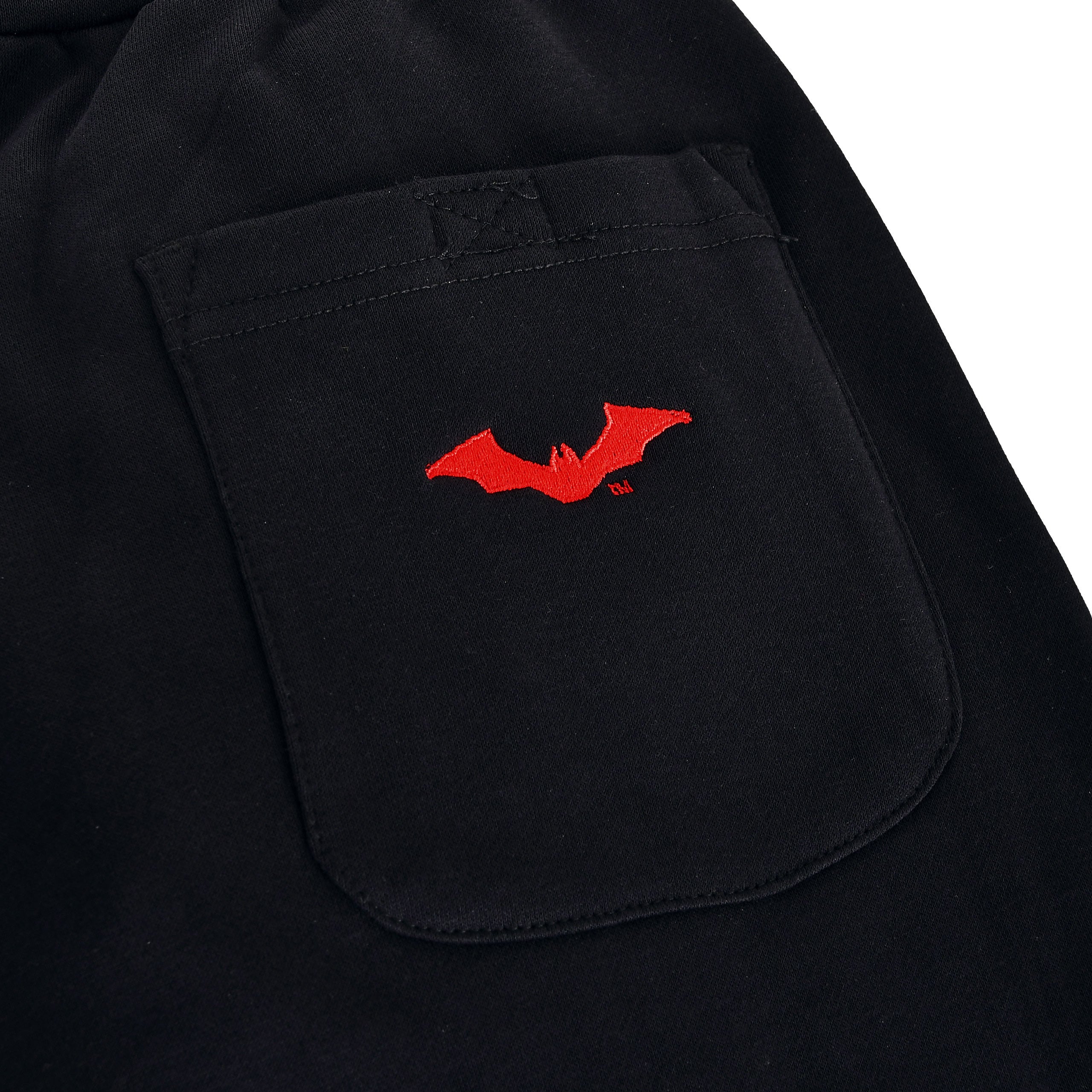 Image produit Le pantalon de survêtement noir avec logo Batman