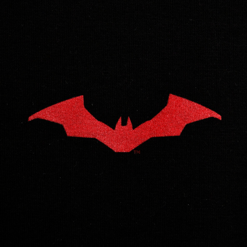 Image produit Le sweat à capuche Batman Logo noir-rouge