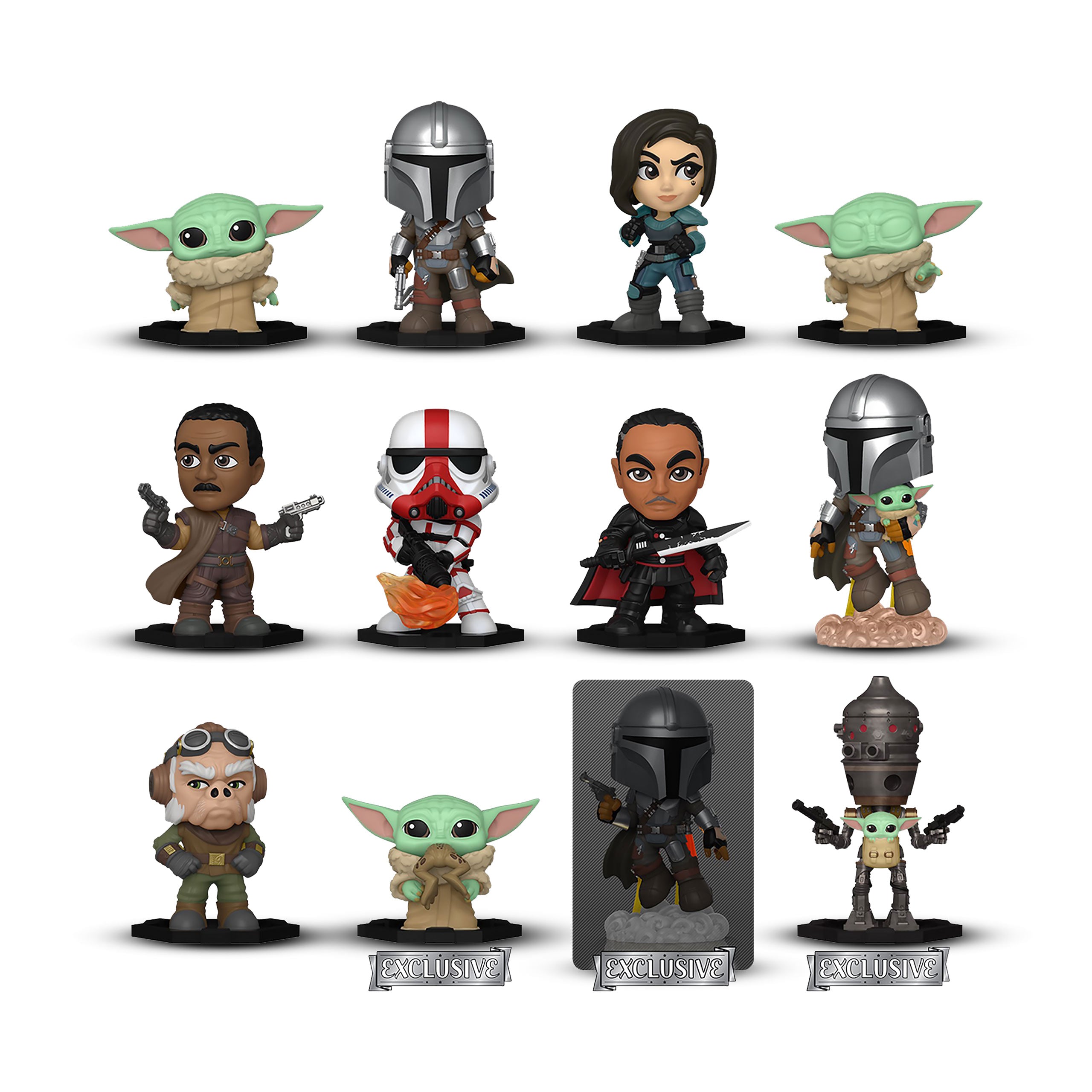 Image produit Figurine Mini Mystère The Mandalorian - Star Wars