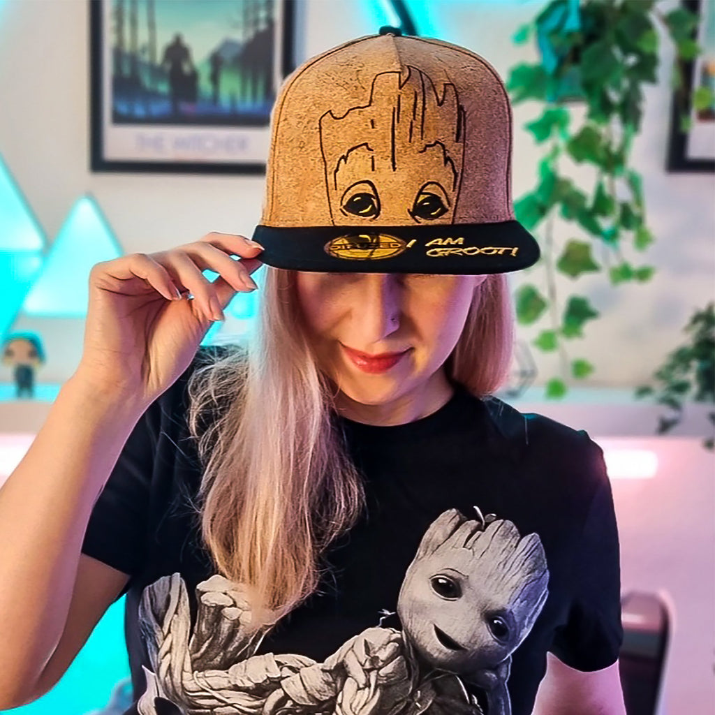 Product image Guardians of the Galaxy - I Am Groot Snapback Cap Cork